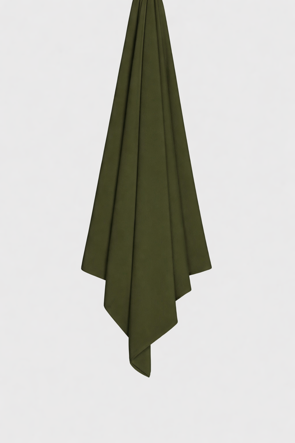Liquid Jersey Hijab - OLIVE